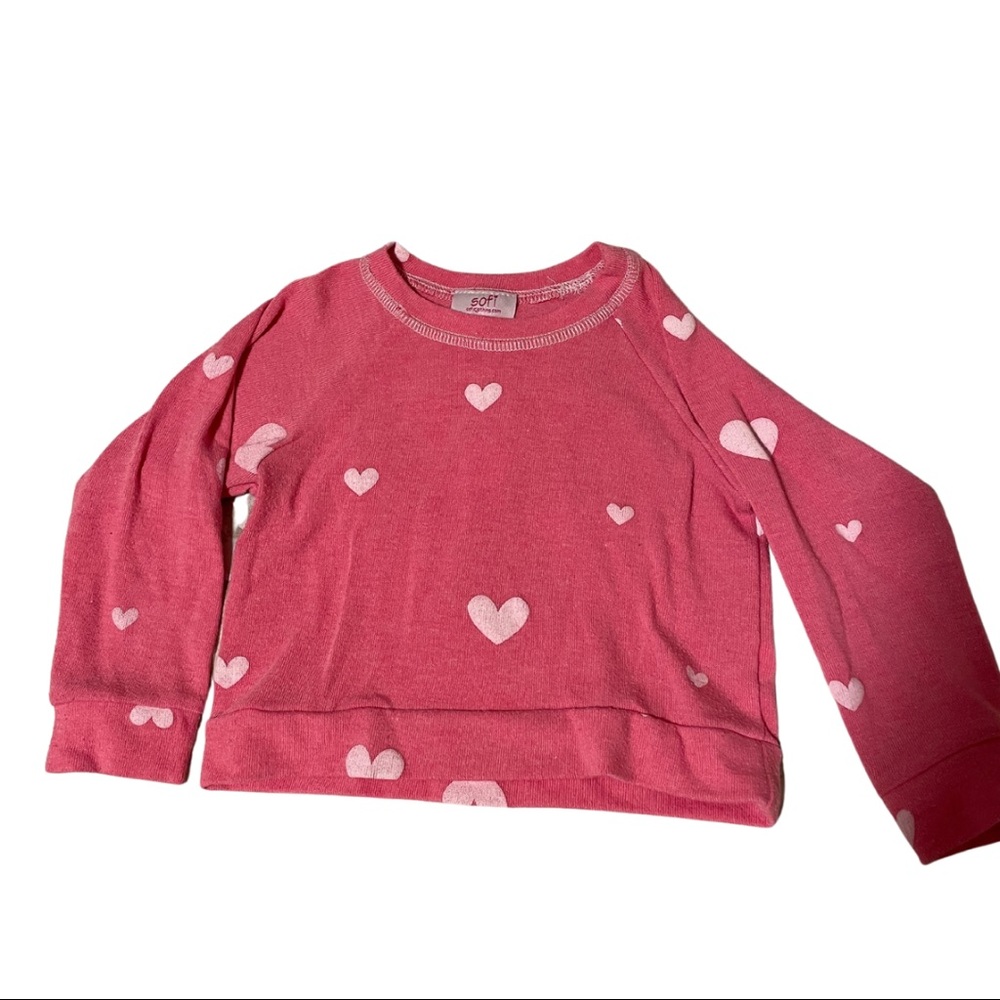 Cozy Hearts Sweatshirt 3T
